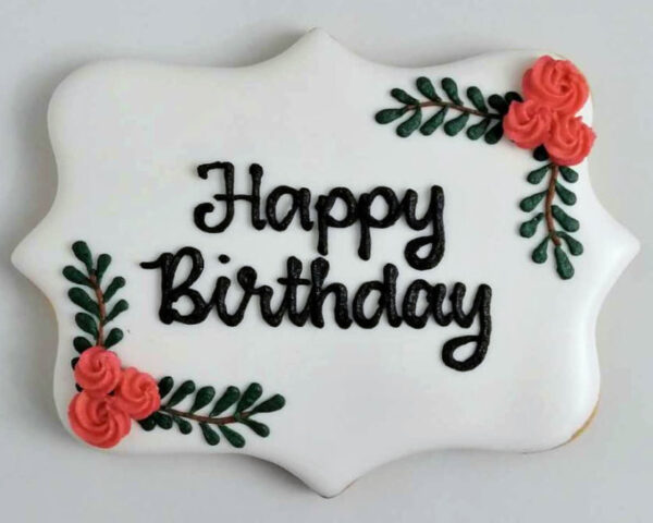 Large Custom Cookie Dedication 1