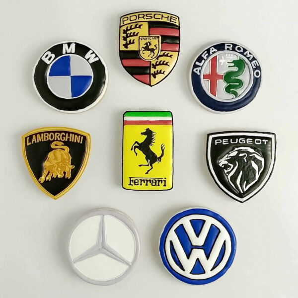 Car Emblem Cookie set