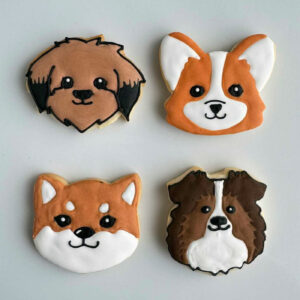 Medium Dog Icing Cookie