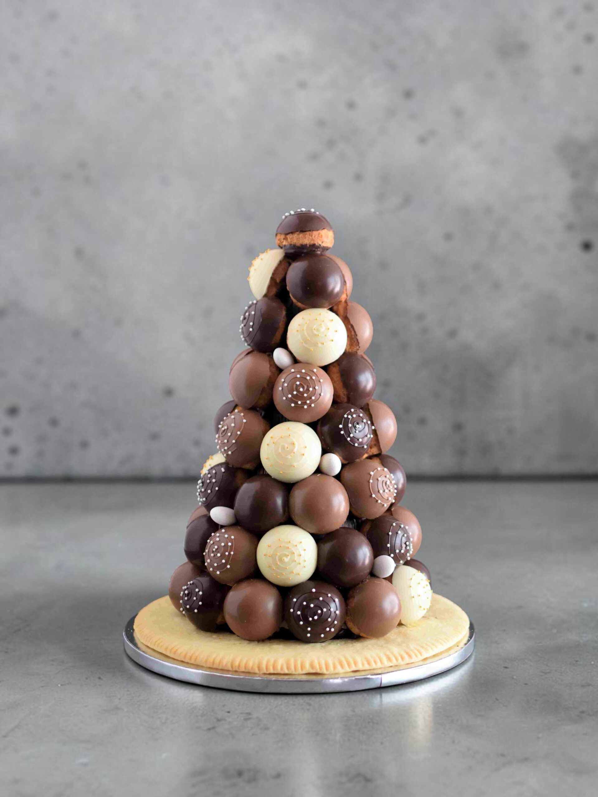 Croquembouche tower